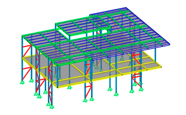 Proyectos de estructura y memorias de calcul.